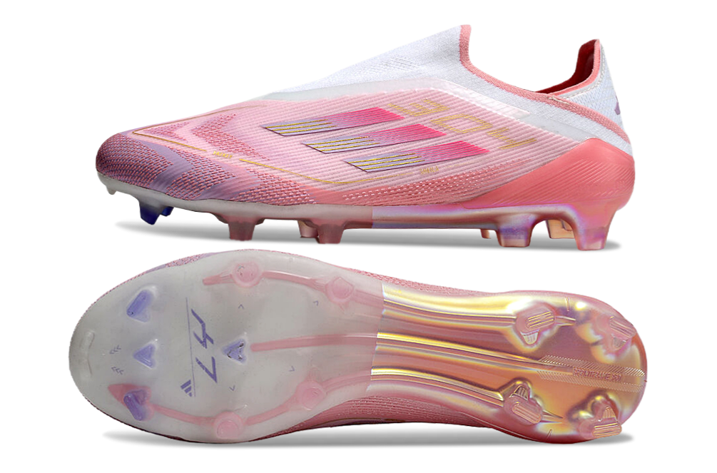 Adidas F50 Elite Laceless FG " Pink Lamine Yamal"