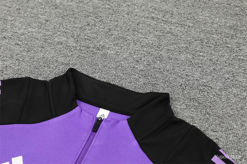 Ensemble de survêtement Allemagne Half-Zipper "Purple" 2024