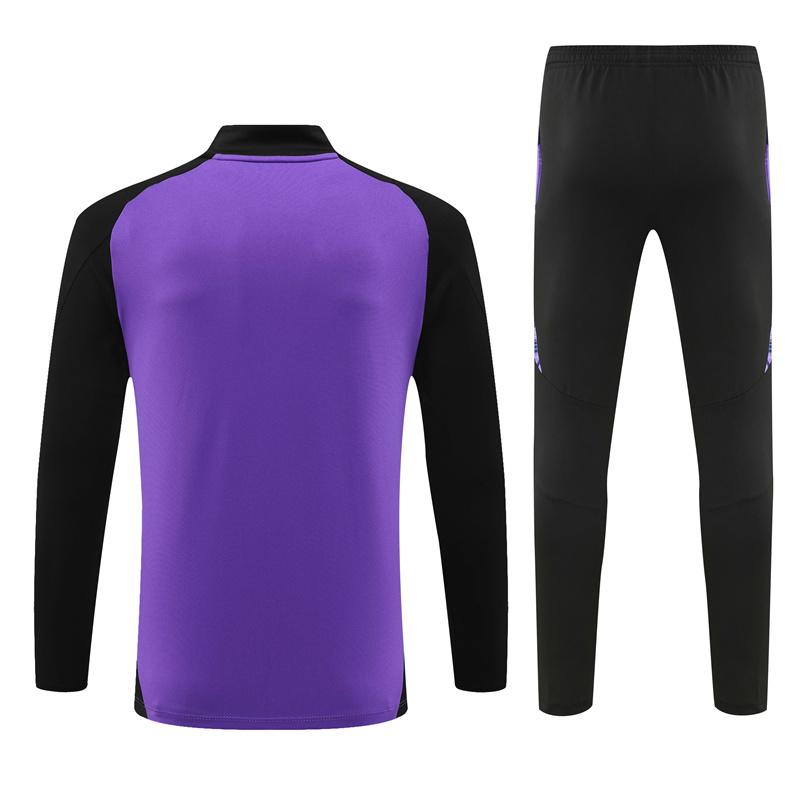 Ensemble de survêtement Allemagne Half-Zipper "Purple" 2024