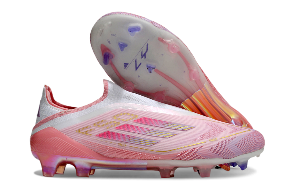 Adidas F50 Elite Laceless FG " Pink Lamine Yamal"