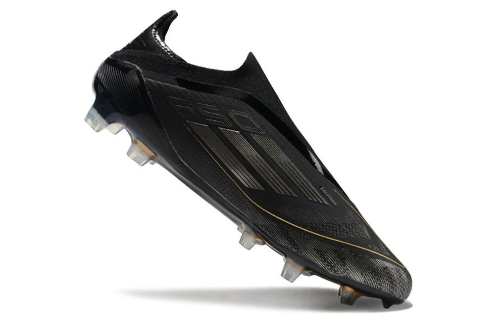 Adidas F50 Elite Laceless FG " Black Gold "