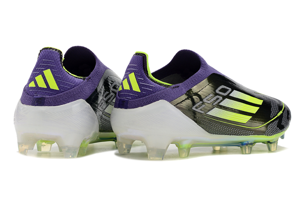 Adidas F50 Elite Laceless FG " Purple & Green"