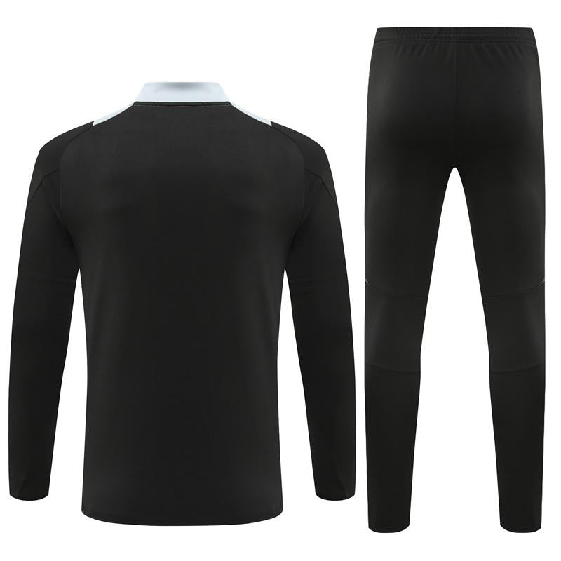 Ensemble de survêtement Manchester United Half-Zipper "Black " 2024/2025