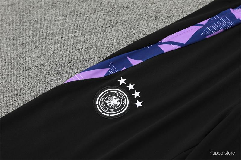 Ensemble de survêtement Allemagne Half-Zipper "Purple" 2024