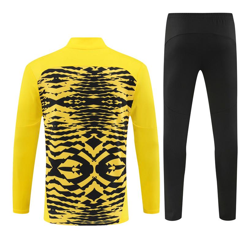 Ensemble de survêtement Dortmund Half-Zipper "Yellow" 2024/2025