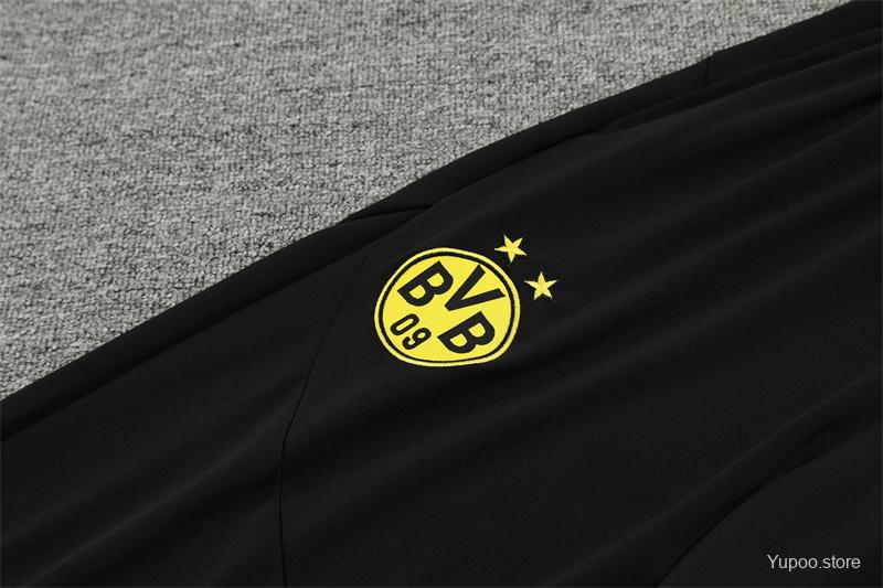Ensemble de survêtement Dortmund Half-Zipper "Yellow" 2024/2025