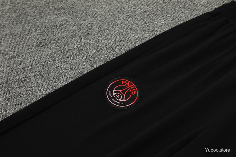 Ensemble de survêtement PSG Jordan Half-Zipper "Black" 2024/2025
